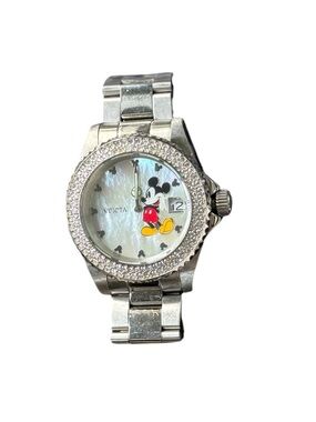 Invicta Disney Angel Mickey Mouse Stainless Steel Watch Silver Limited Edition
